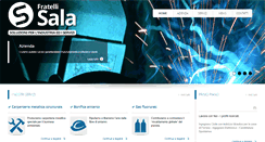 Desktop Screenshot of fratellisala.it