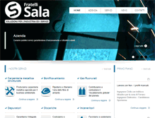 Tablet Screenshot of fratellisala.it
